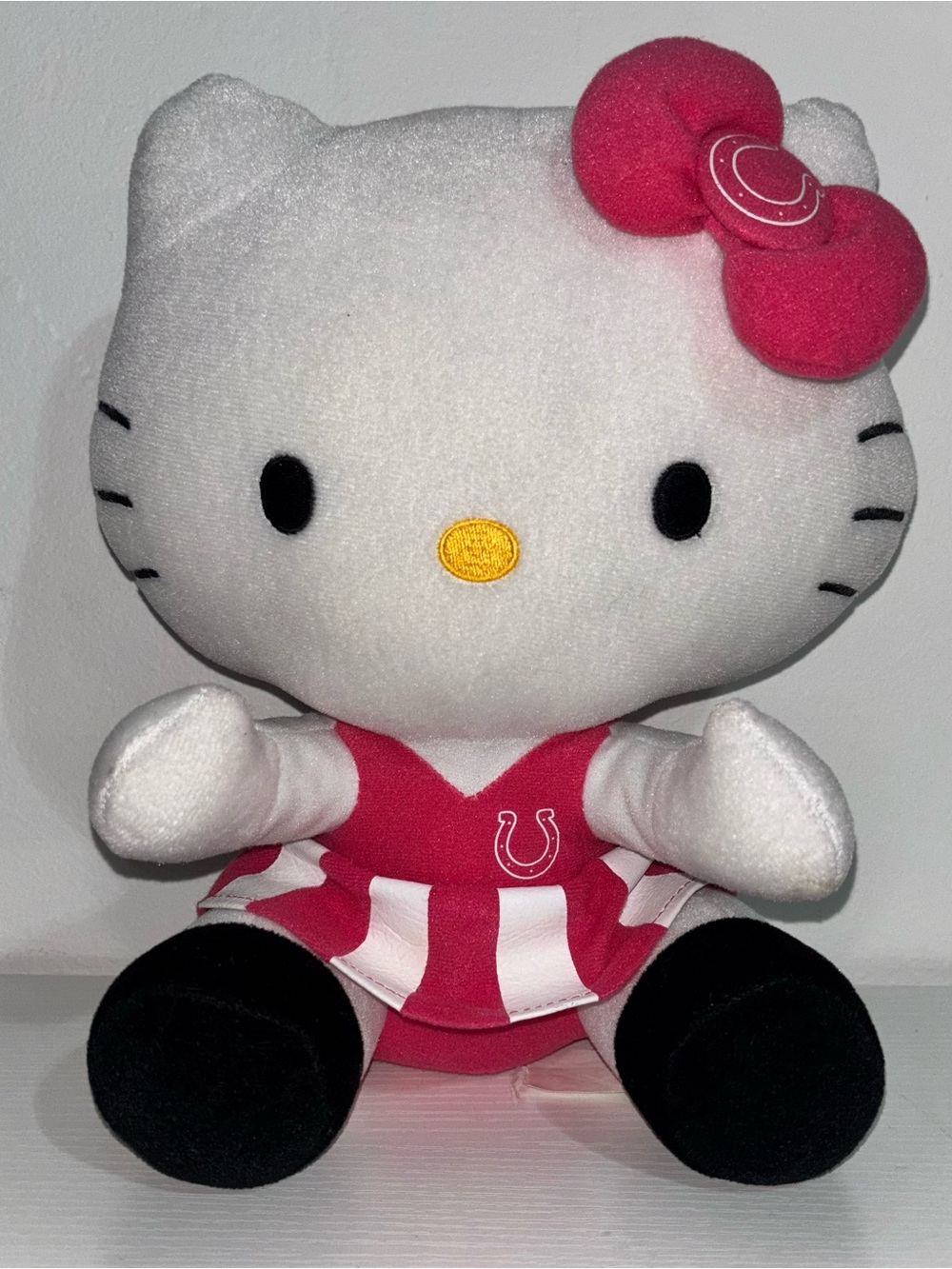 Hello Kitty x NFL Indianapolis Colts Cheerleader Plush